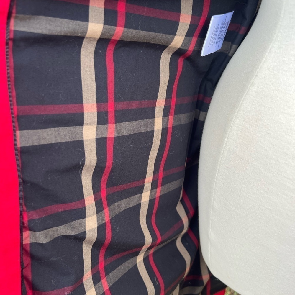 Pendleton Ladies' Trench Coat Large RED Waterproof And Breathable (S) - Picture 10 of 14